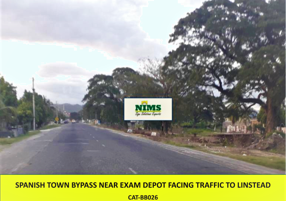 Spanish Town Bypass near Exam Depot, facing traffic to Linstead (CAT-BB026)