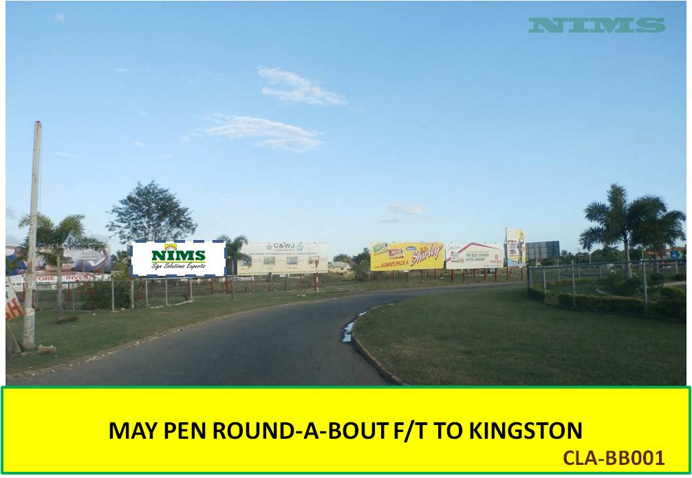 May Pen Round-a-Bout facing traffic to Kingston/1 (CLA-BB001)