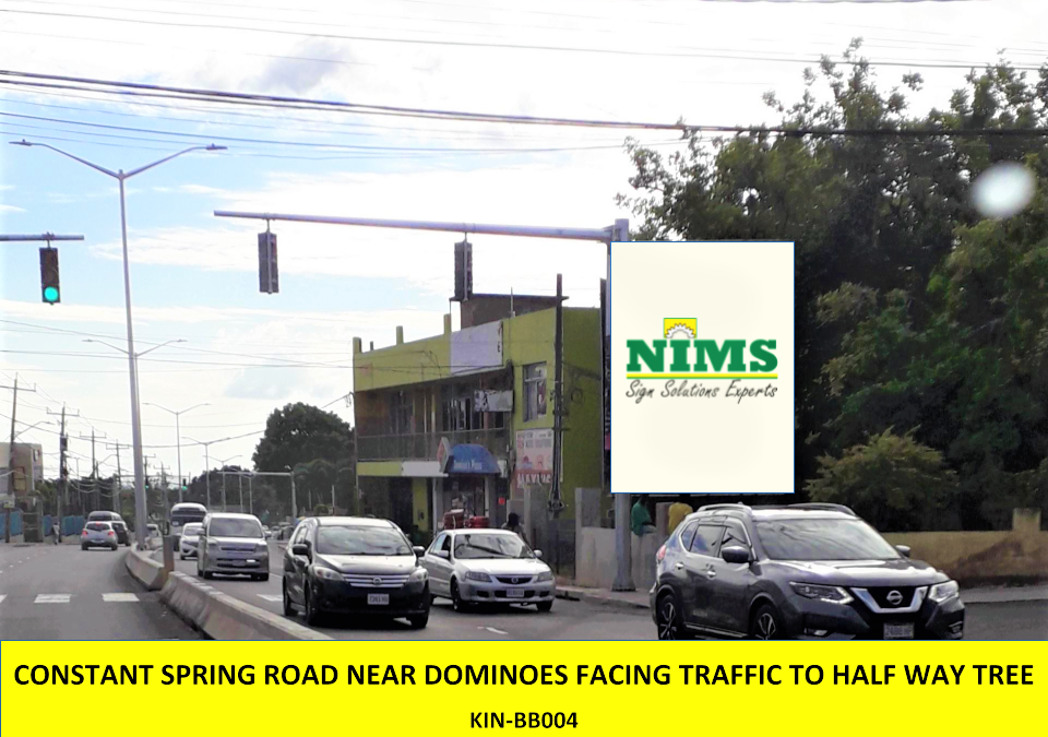 Constant Spring Road, Kingston near Dominos facing traffic to Half Way Tree (KIN-BB004)