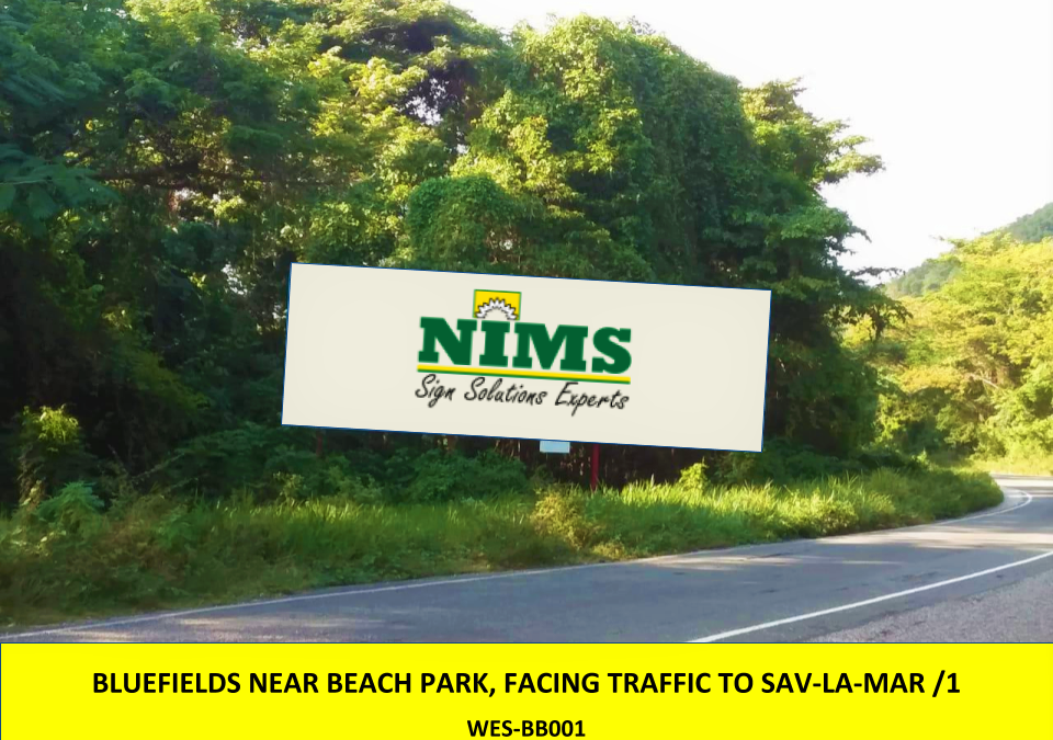 Bluefields near Beach Park facing traffic to Sav-La Mar/1 (WES-BB001)